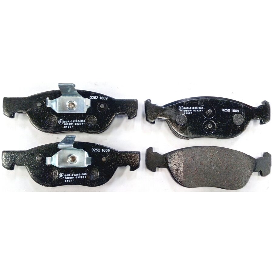 4 Plaquettes De Frein Norauto Nrp1651