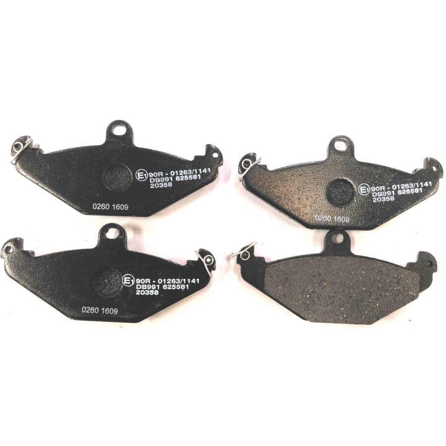 4 Plaquettes De Frein Norauto Nrp878