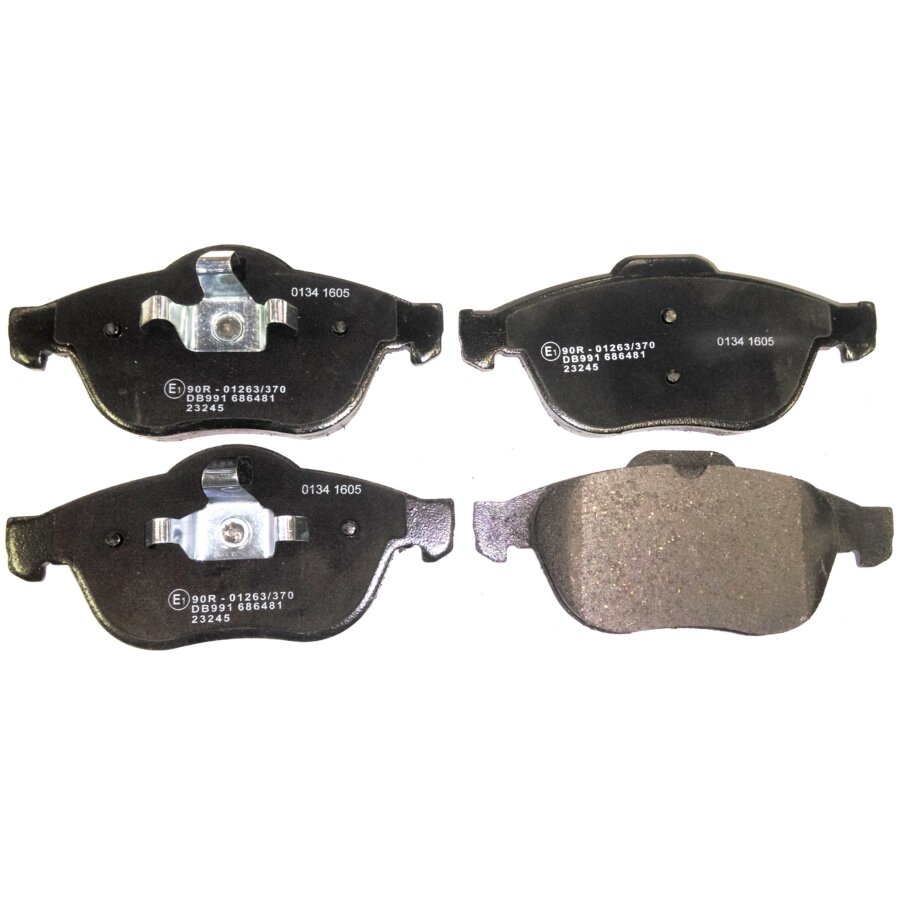 4 Plaquettes De Frein Norauto Nrp1441