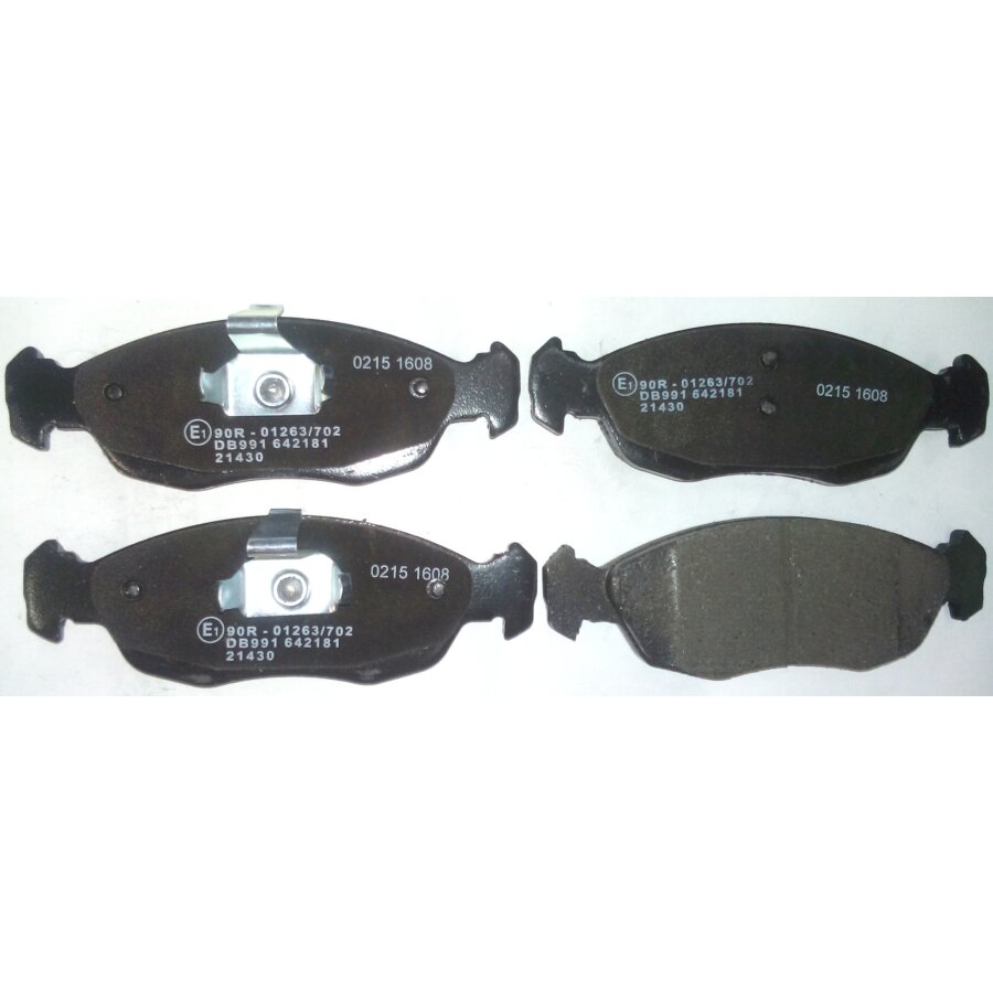 4 Plaquettes De Frein Norauto Nrp1168