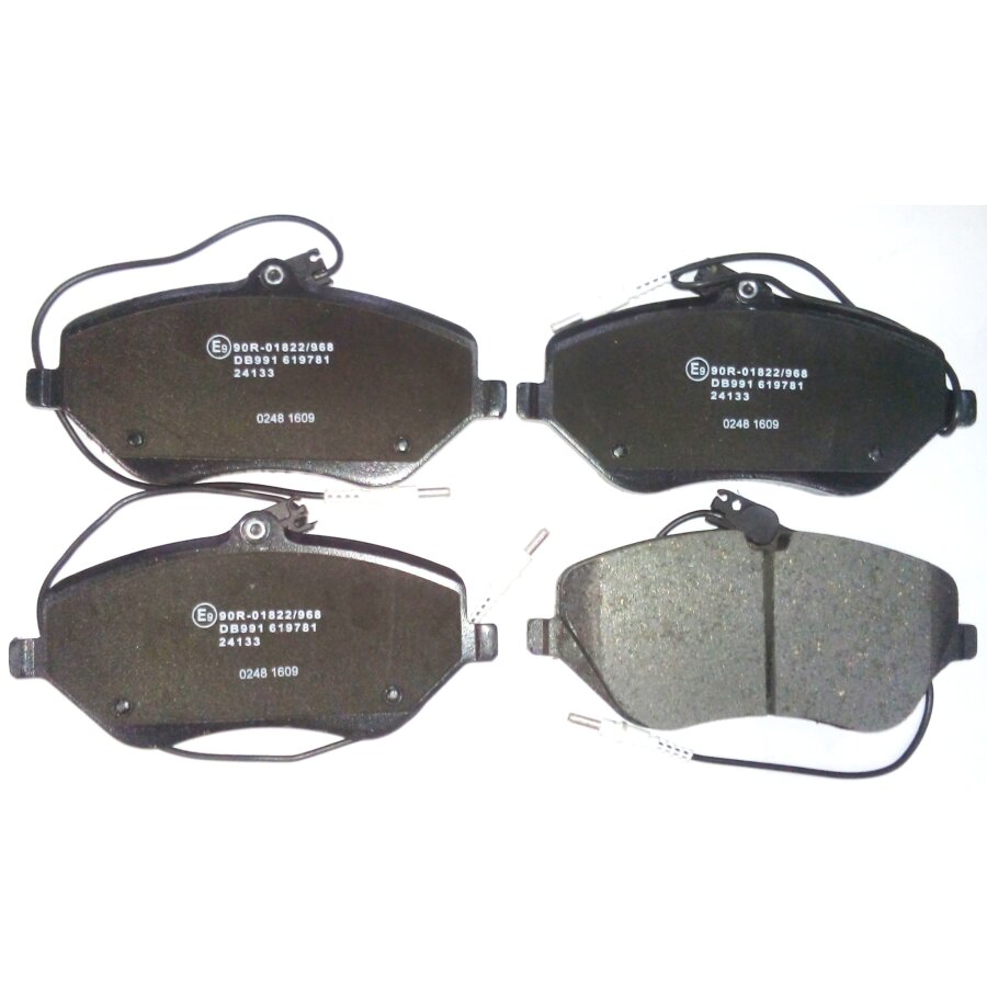4 Plaquettes De Frein Norauto Nrp1726
