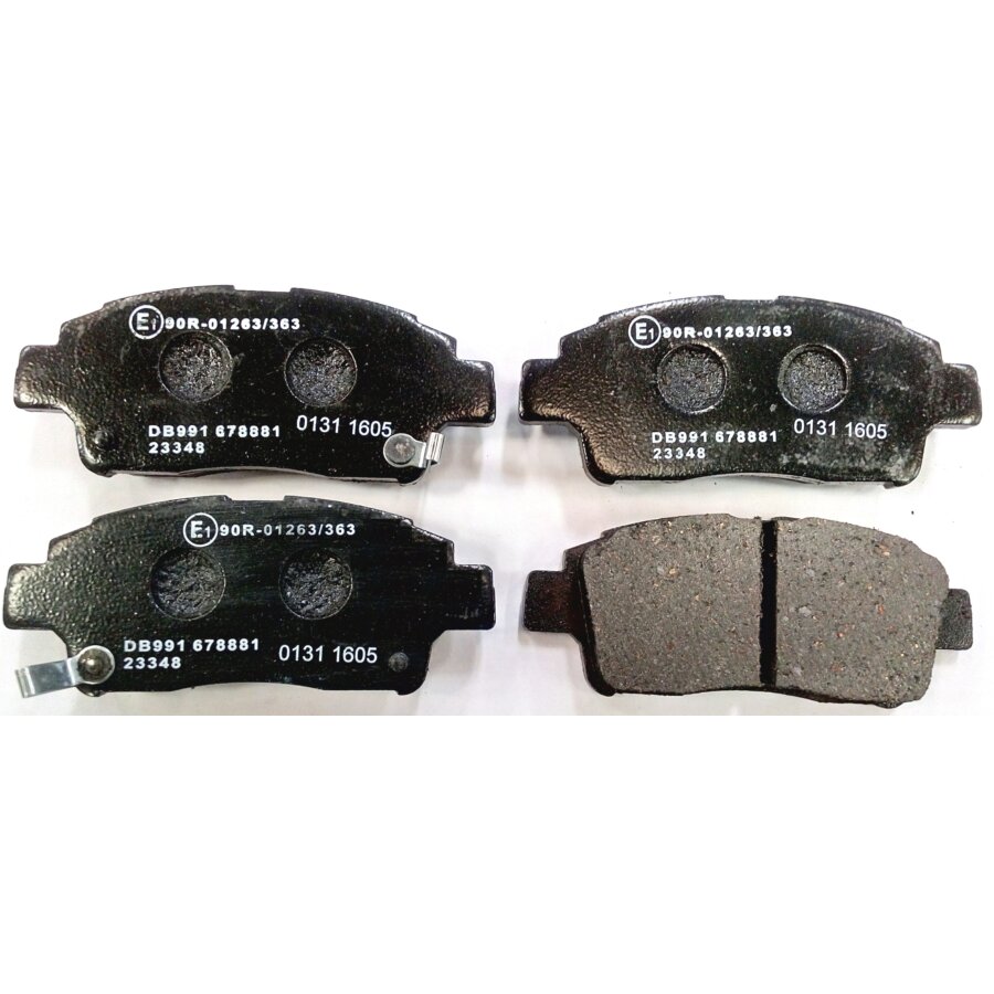 4 Plaquettes De Frein Norauto Nrp1368