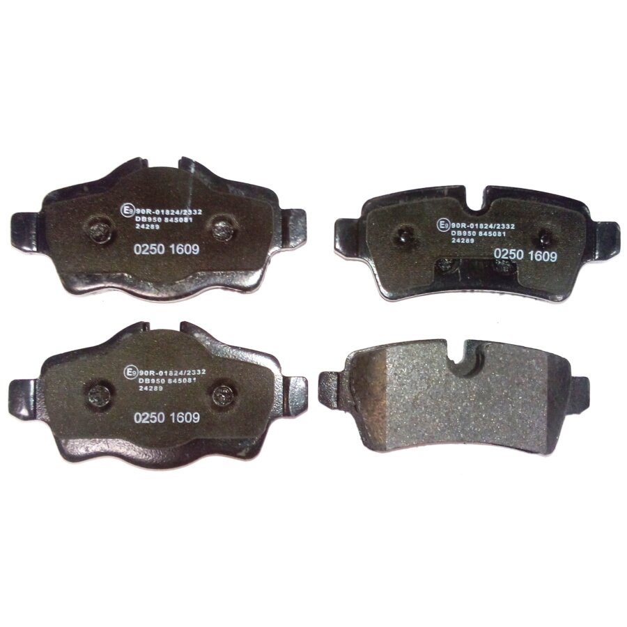 4 Plaquettes De Frein Norauto Nrp1975