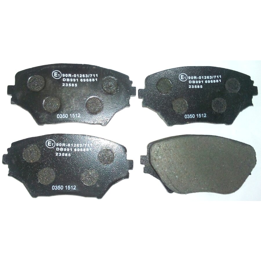 4 Plaquettes De Frein Norauto Nrp1514