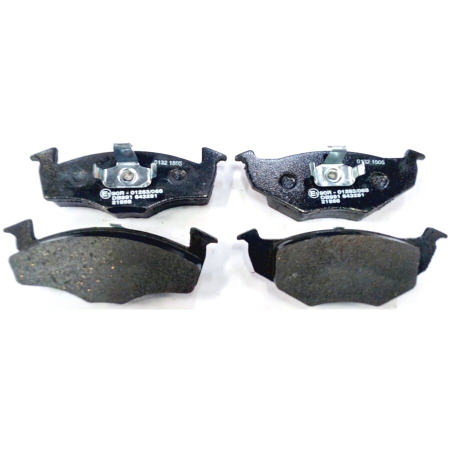 4 Plaquettes De Frein Norauto Nrp1054