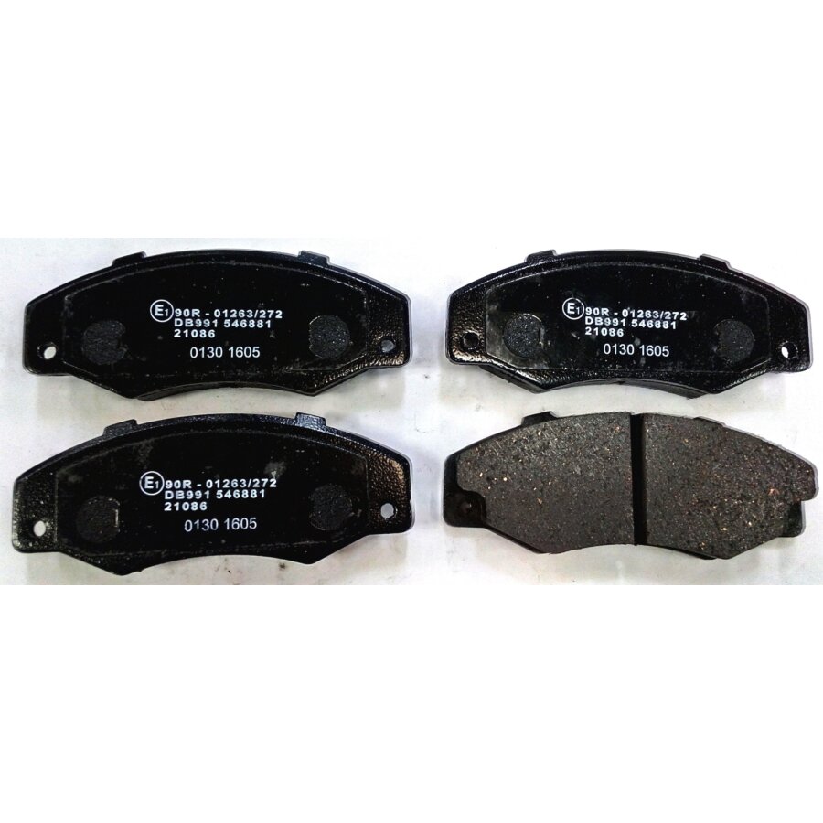 4 Plaquettes De Frein Norauto Nrp534