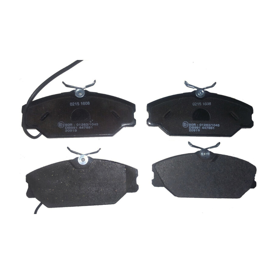 4 Plaquettes De Frein Norauto Nrp406