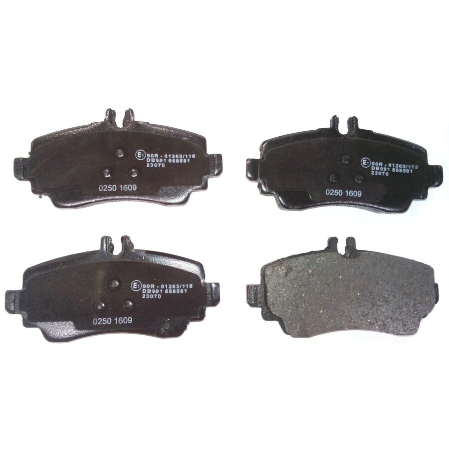 4 Plaquettes De Frein Norauto Nrp1303