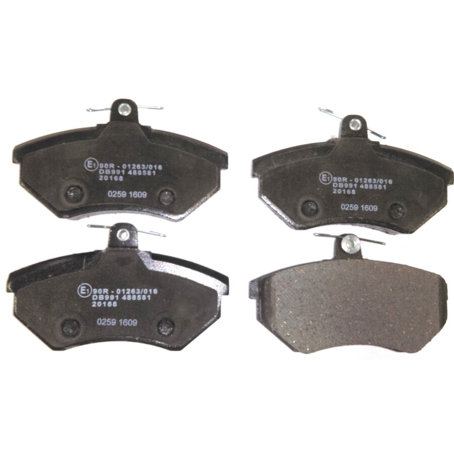 4 Plaquettes De Frein Norauto Nrp775
