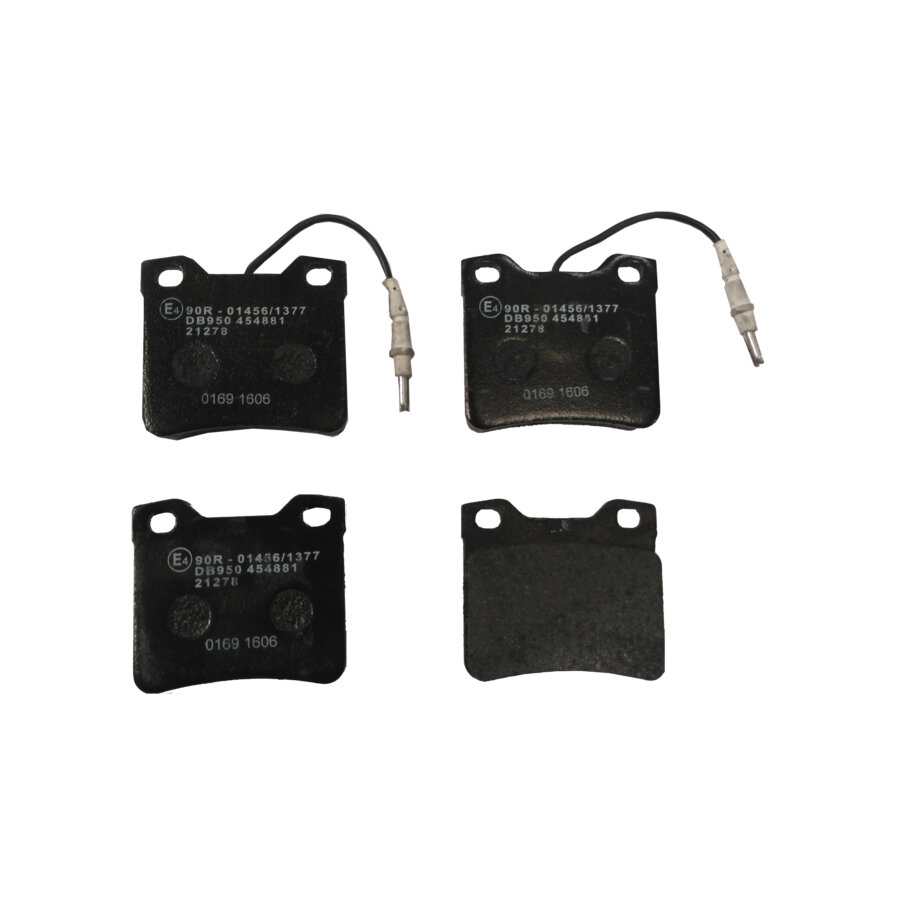 4 Plaquettes De Frein Norauto