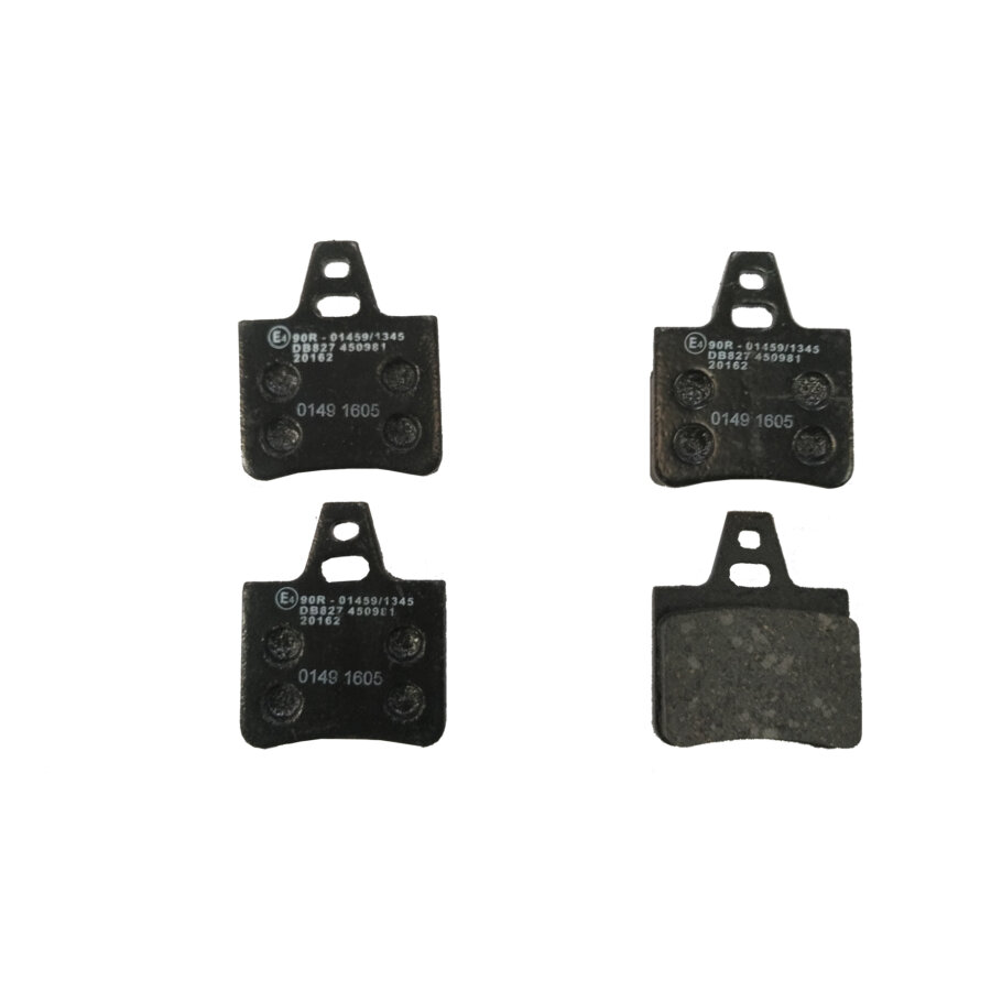 4 Plaquettes De Frein Norauto Nrp615