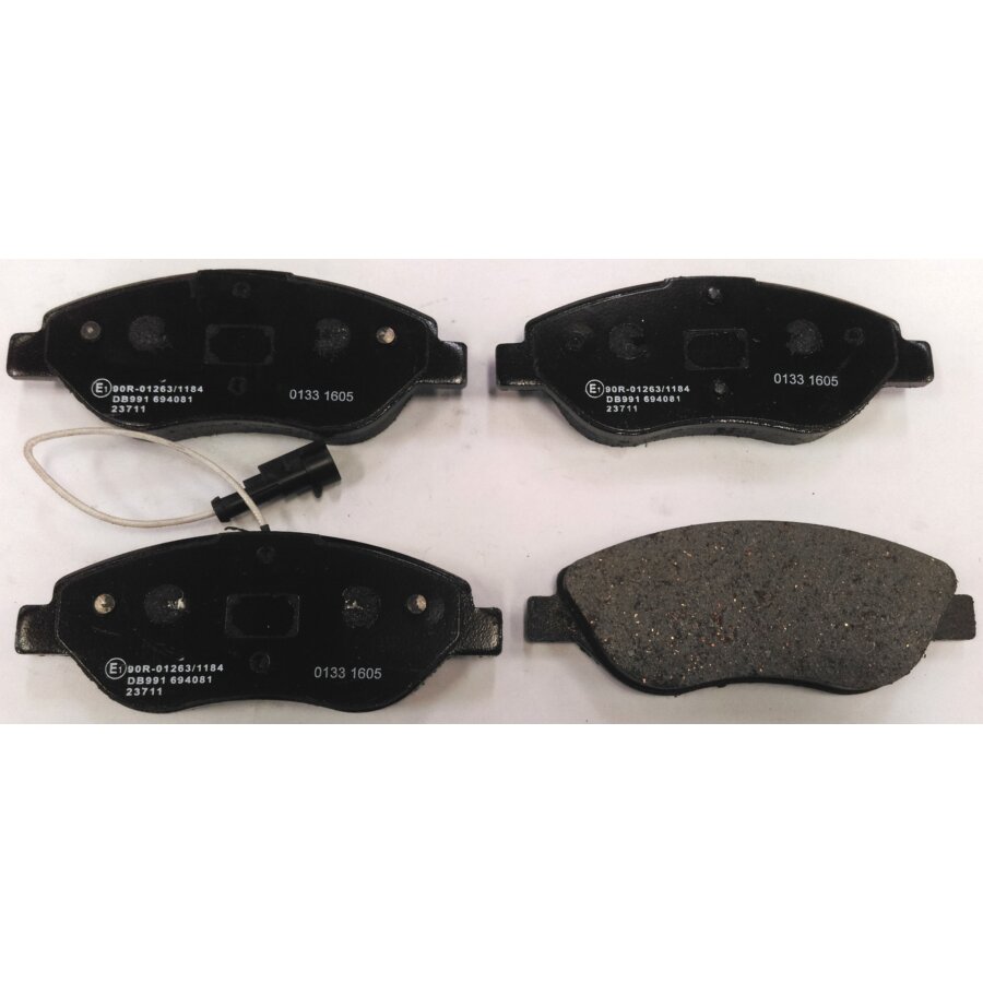 4 Plaquettes De Frein Norauto Nrp1468