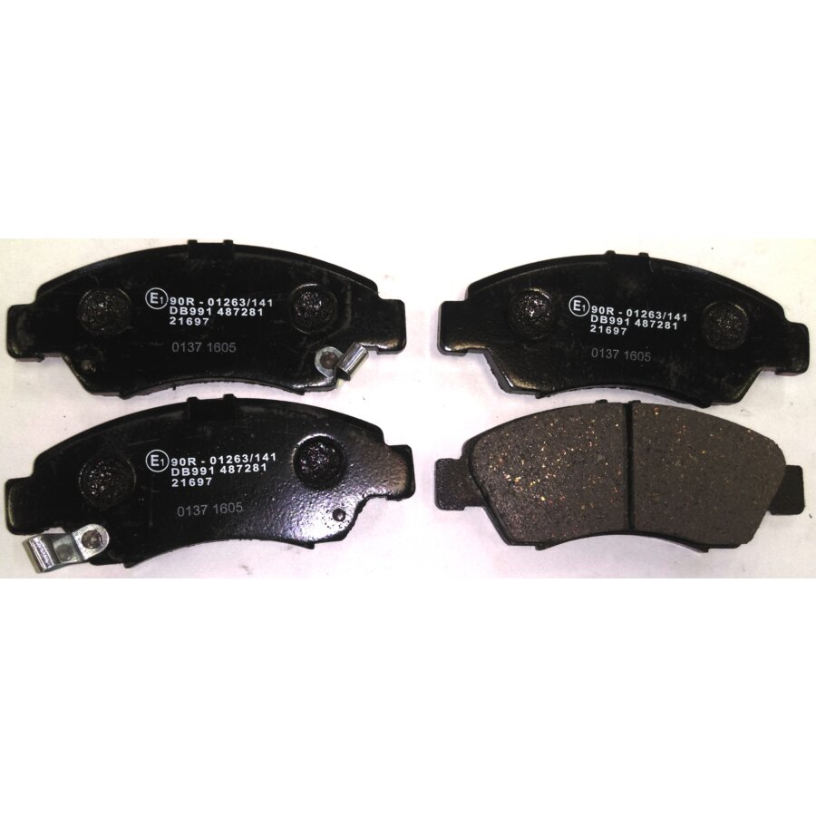 4 Plaquettes De Frein Norauto Nrp777