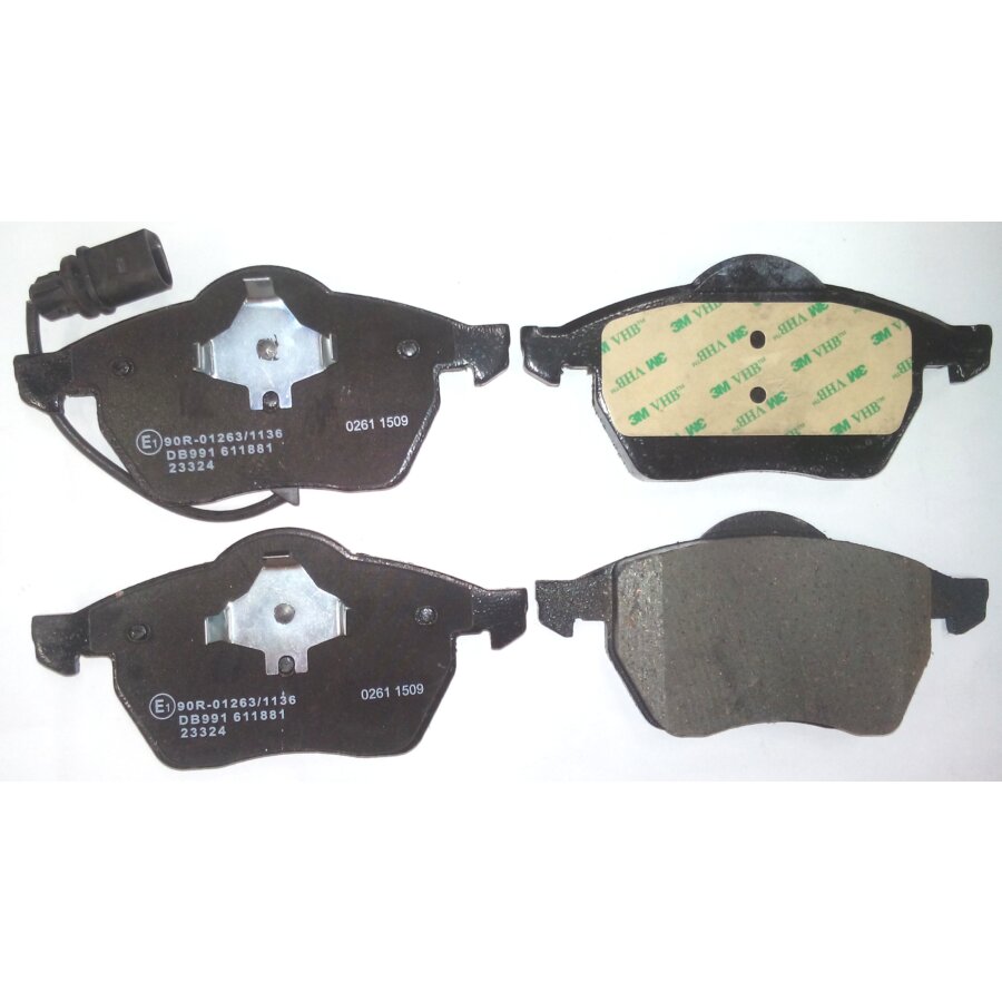 4 Plaquettes De Frein Norauto Nrp1654