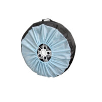 Housse de pneu de voiture portable Housse de pneu de secours imperméable à  l'eau Bouclier de protection de roue multifonctionnel