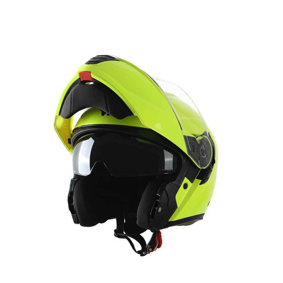 Casque Moto Modulable Wayscral Evolve Vision Taille M Jaune