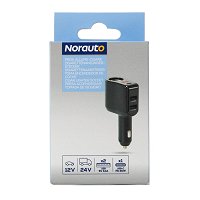Adaptateur USB Allume-Cigare 12-24V 3.3A Moto Double Chargeur USB Adaptateur Secteur Allume-Cigare Pour Prise Hella DINtoma Dual USB Toma Dual USB Adaptateur 12v GS 1250 GS - 2