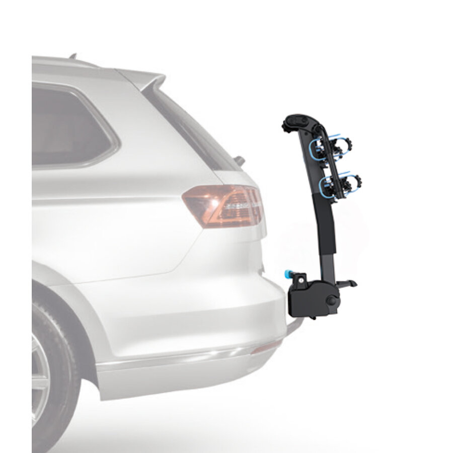 Photo Porte-vélos Sur Attelage Suspendu Norauto Slim 100-2 Pour 2 Vélos