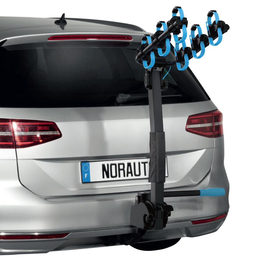 Photo Porte-vélos Sur Attelage Suspendu Norauto Slim 100-3 Pour 3 Vélos