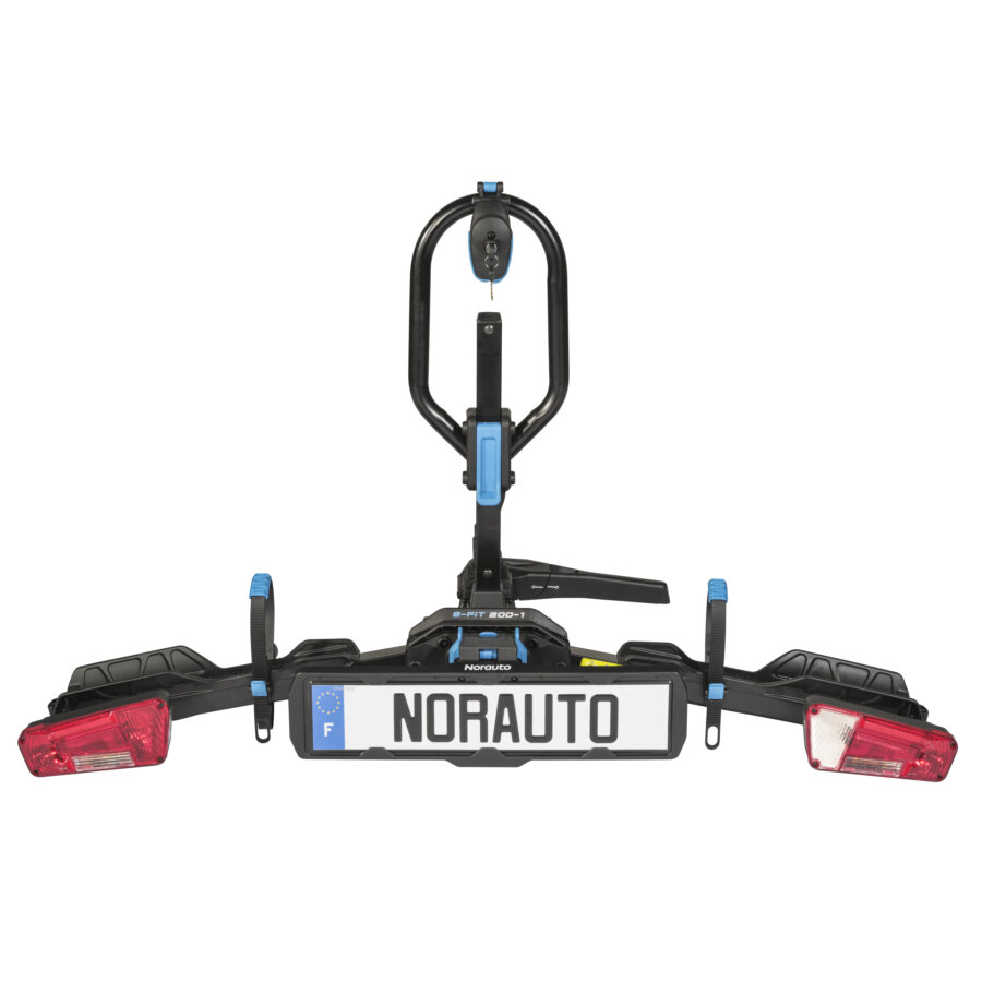 Porte-vélos d´attelage NORAUTO E-FIT 200-1 pour 1 vélo compatible vélo  électrique, fixation rapide - Norauto