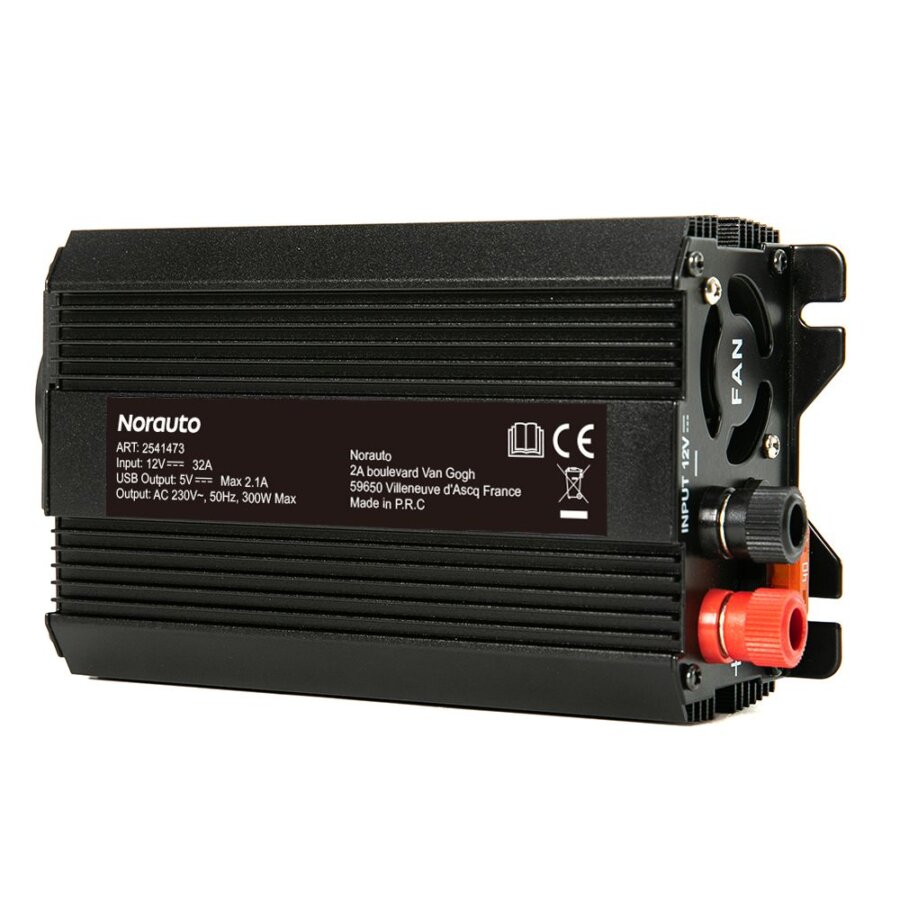 Convertisseur Norauto Avec Port Usb 12v/230v 300 W