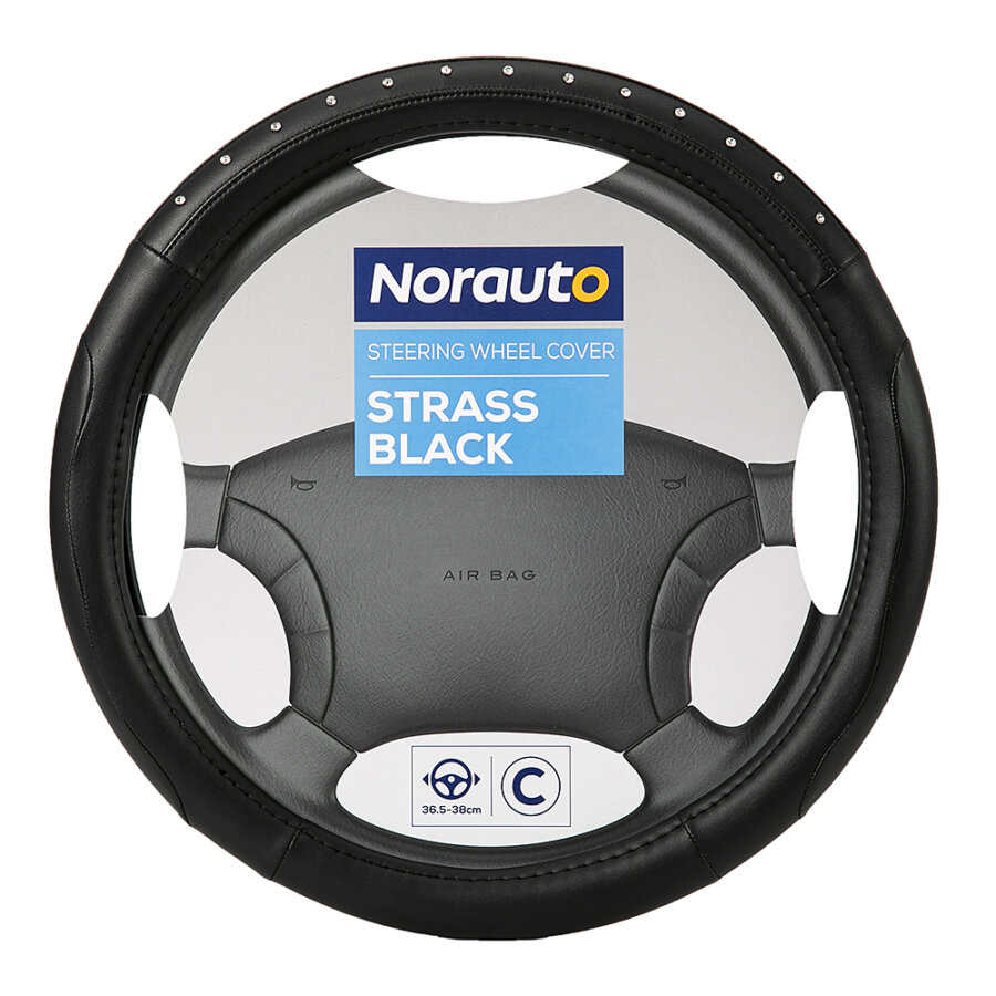 Couvre Volant Norauto Noir