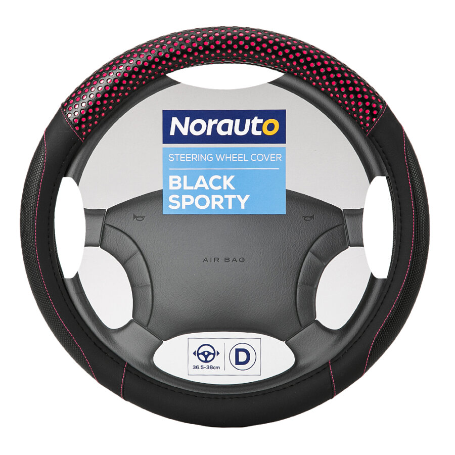 Couvre Volant Norauto Rose