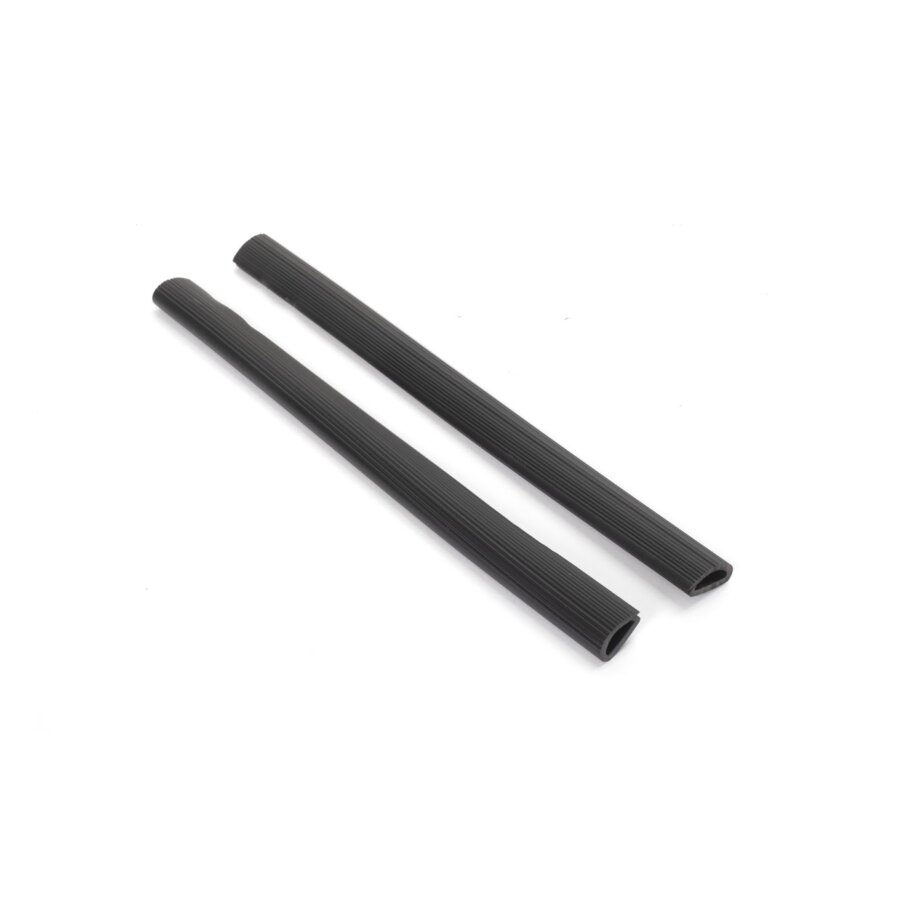 2 Protections De Portières Norauto Type U 21,5 Cm Noir