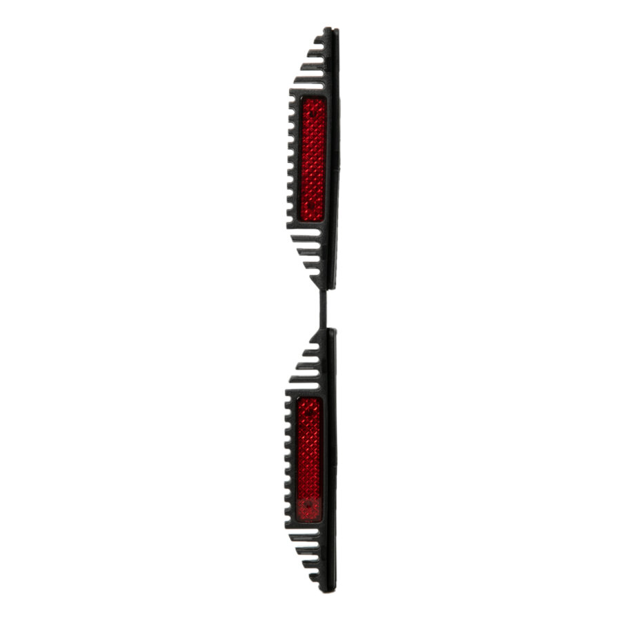 2 Protections De Portières Norauto Type U 21,5 Cm Catadioptre