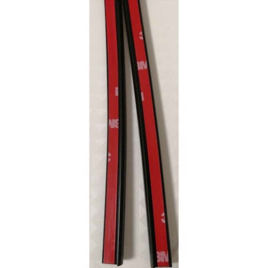 2 Protections De Portières Norauto Type L 85 Cm Noir