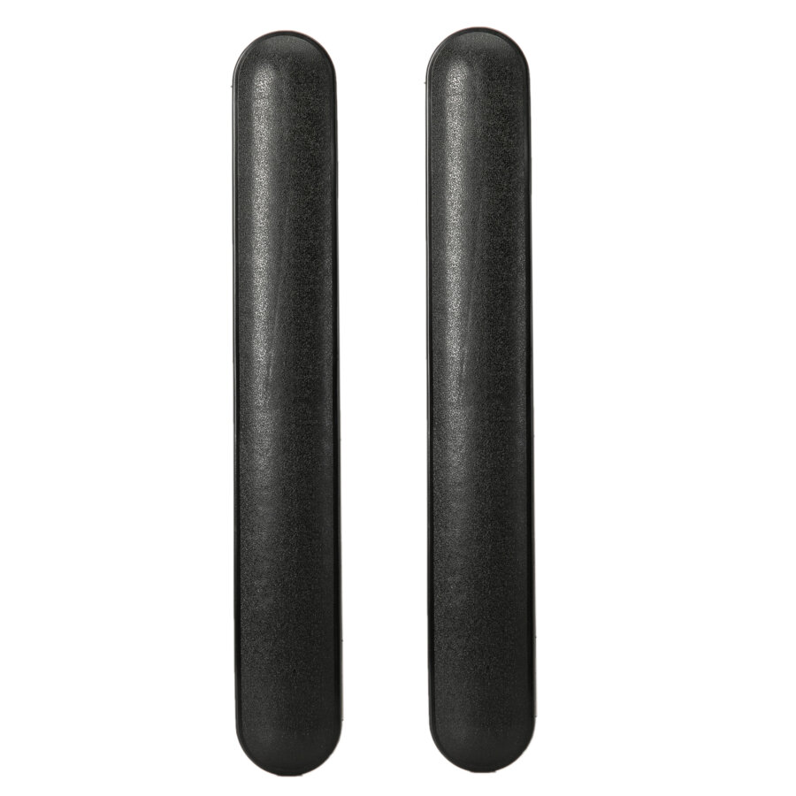 2 Protections De Pare-chocs Norauto 51 X 5,5 Cm Noir