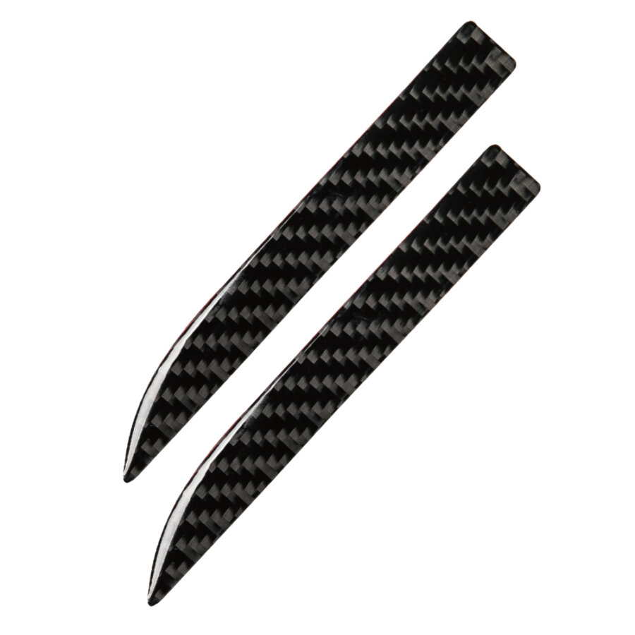 2 Protections De Rétroviseurs Norauto 13 X 1,6 Cm Noir