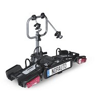 Porte-vélos Arrière Pour Attelage 2 Vélos (électriques Inclus) - Rabattable, Verrouillable, Charge 60kg