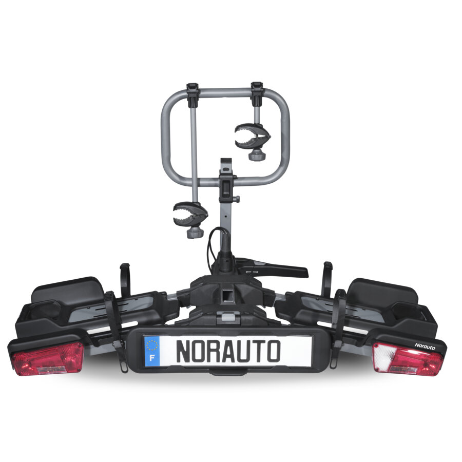 Photo Porte-vélos Sur Attelage Norauto E-fit 300-2 Pour 2 Vélos Compatible Vélos