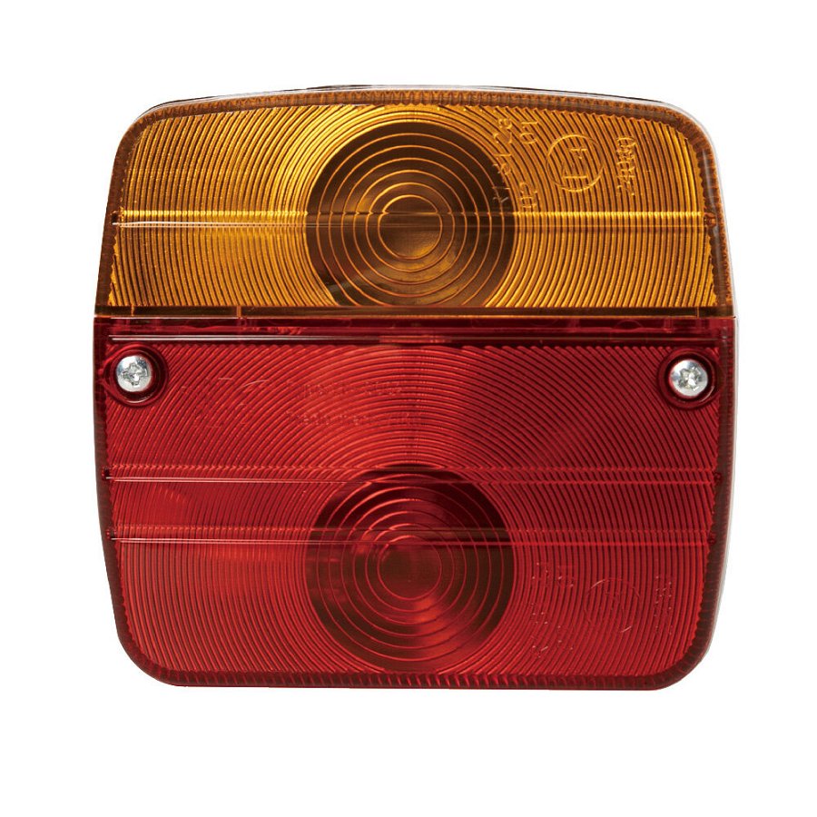 Feu Arrière Remorque Norauto 4 Fonctions - Orange Et Rouge