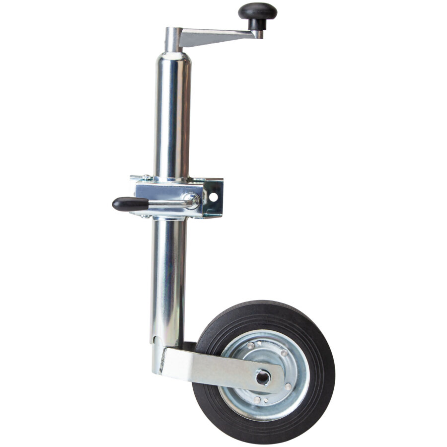 Roue Jockey 48mm En Caoutchouc Avec Bride Norauto