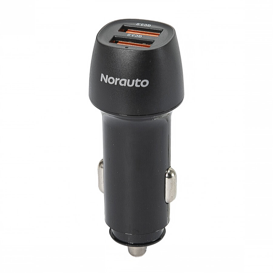 Chargeur De Batterie Sur Allume-cigare Usbx2 Charge Rapide 18w - Norauto