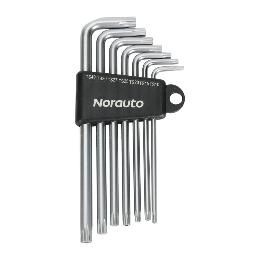 7 Clés Coudées Torx 5 Pointes T10-t40 Norauto