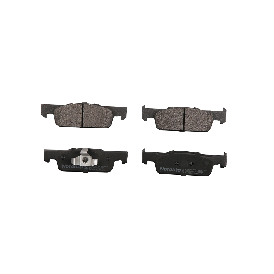 4 Plaquettes De Frein Norauto Np4615