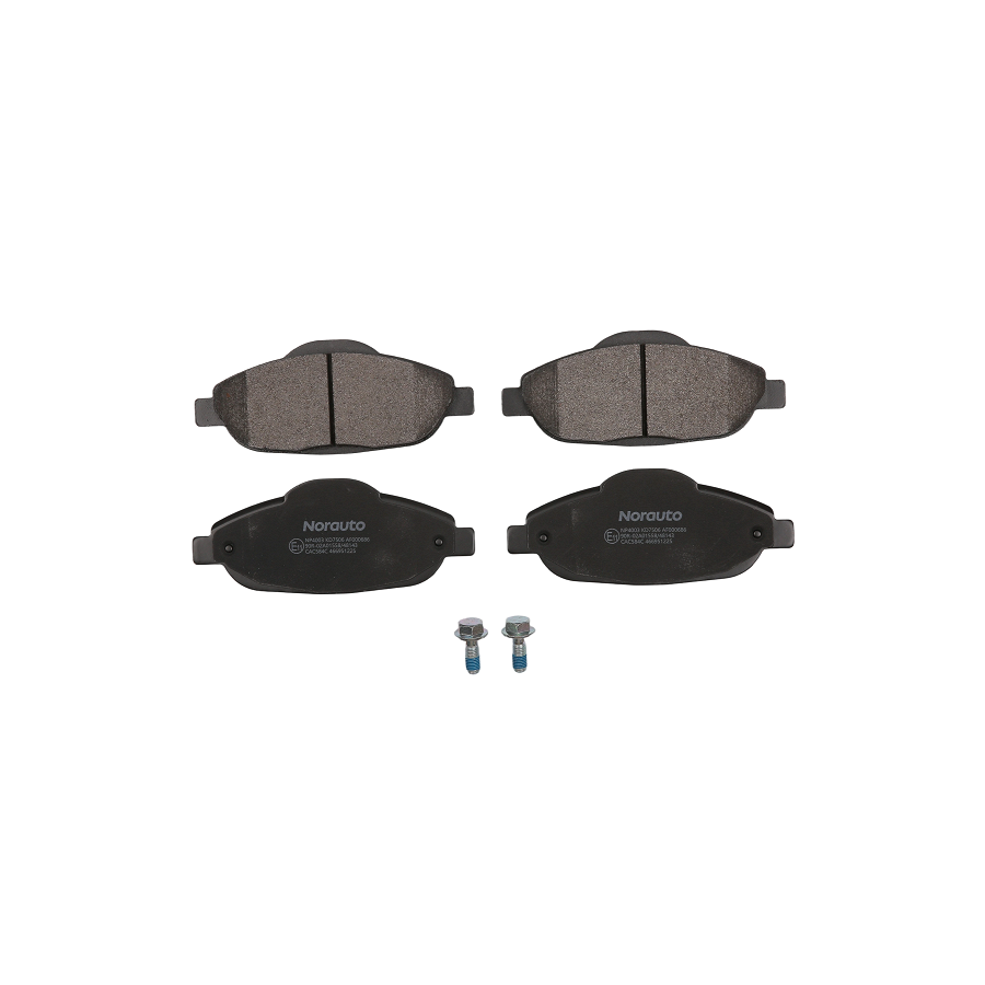 4 Plaquettes De Frein Norauto Np4003
