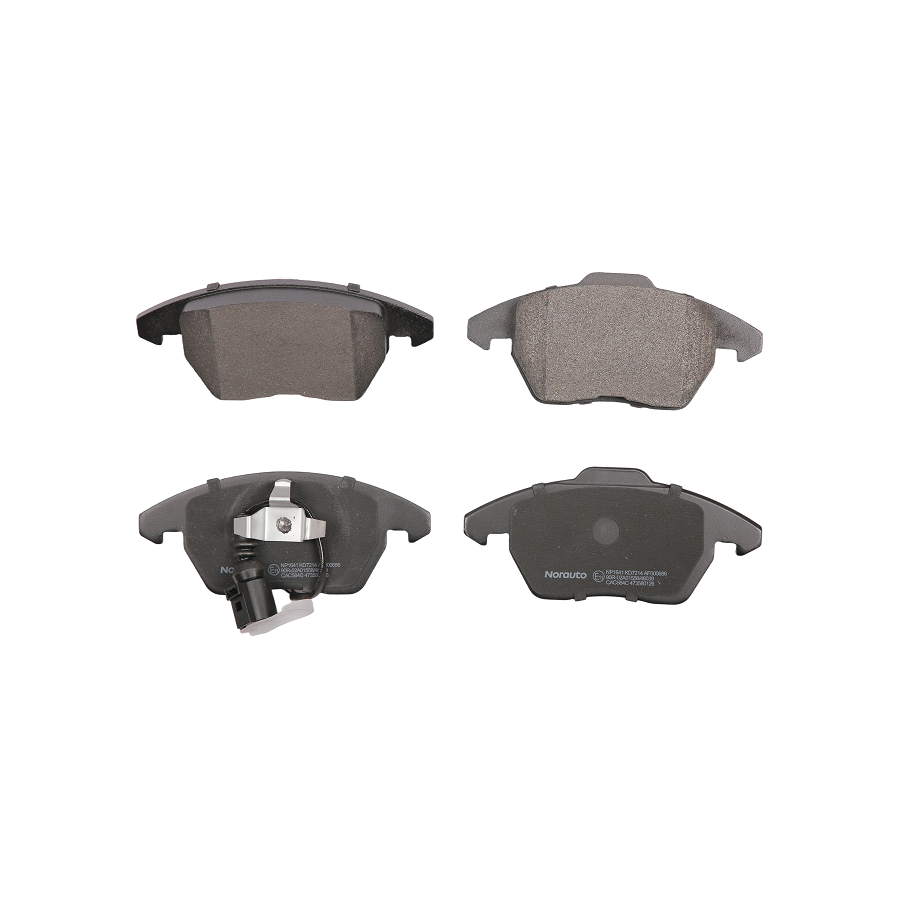 4 Plaquettes De Frein Norauto Np1641