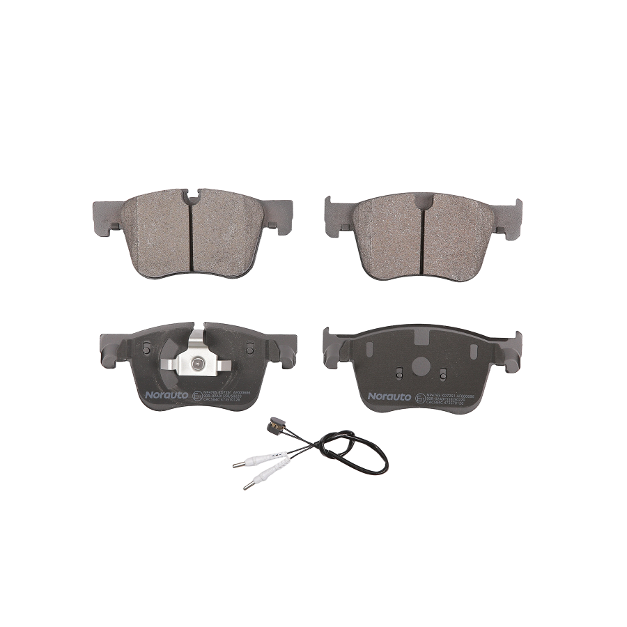 4 Plaquettes De Frein Norauto Np4765