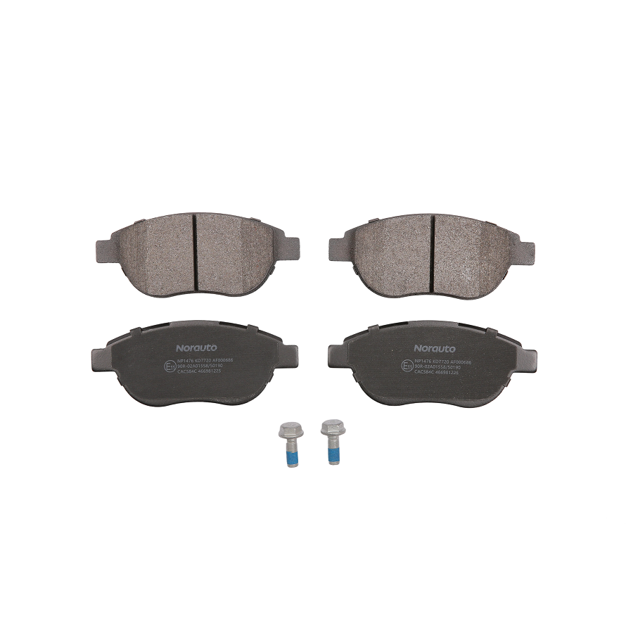 4 Plaquettes De Frein Norauto Np1476