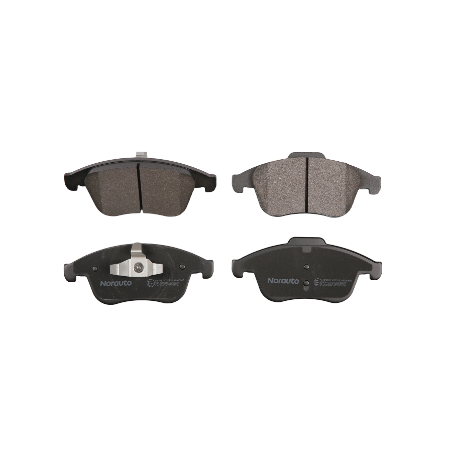 4 Plaquettes De Frein Norauto Np4181