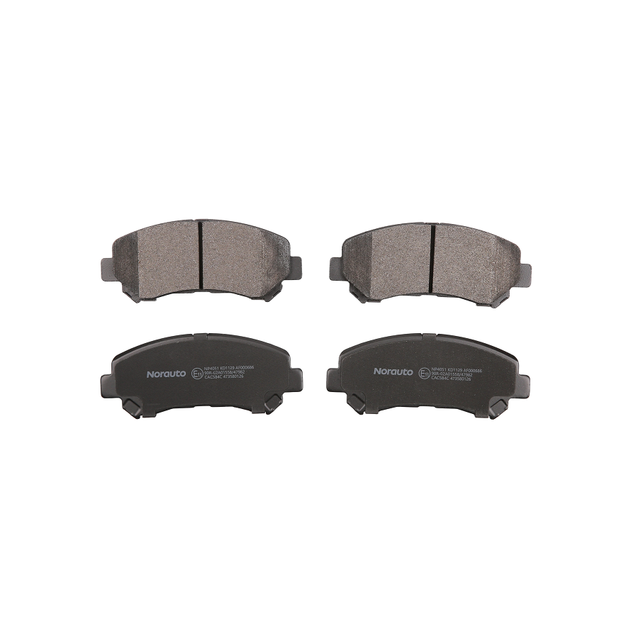 4 Plaquettes De Frein Norauto Np4051