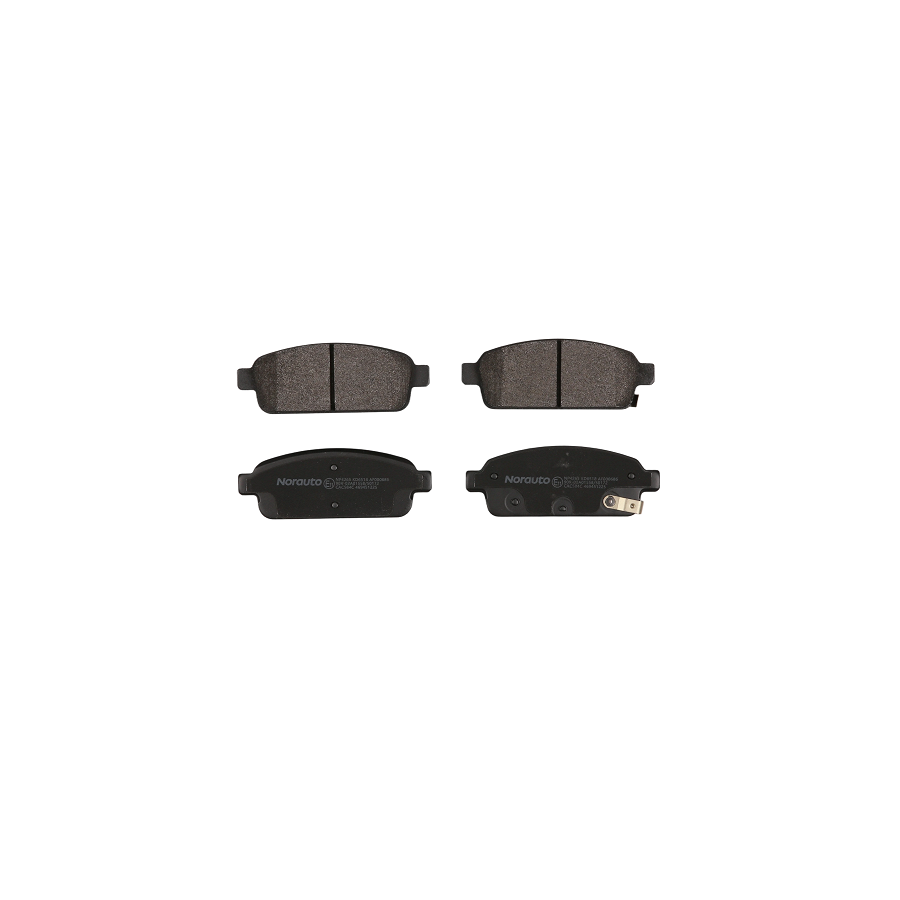 4 Plaquettes De Frein Norauto Np4265