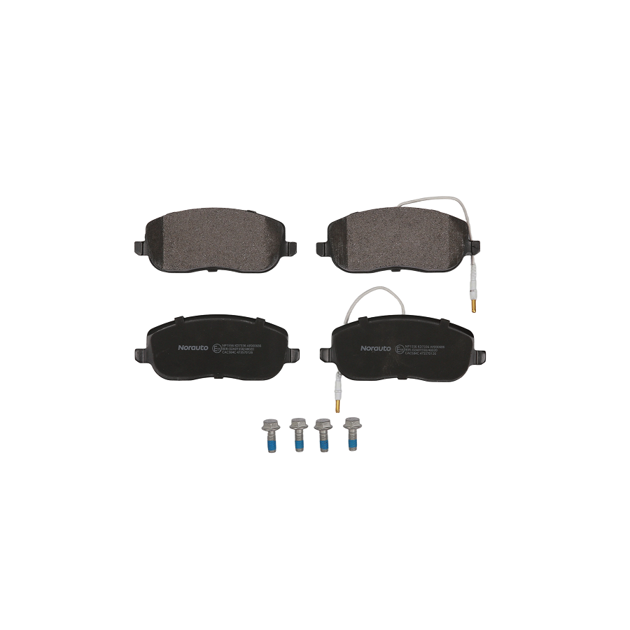 4 Plaquettes De Frein Norauto Np1556