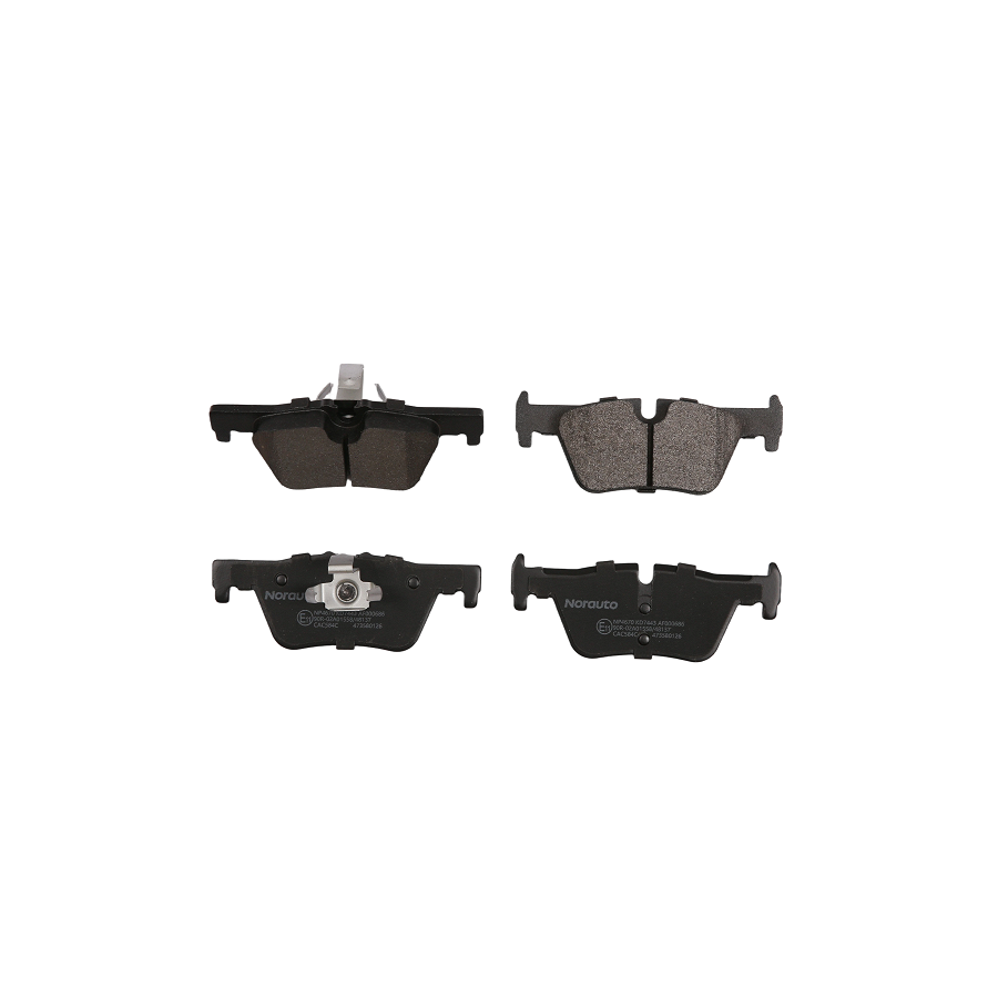 4 Plaquettes De Frein Norauto Np4670