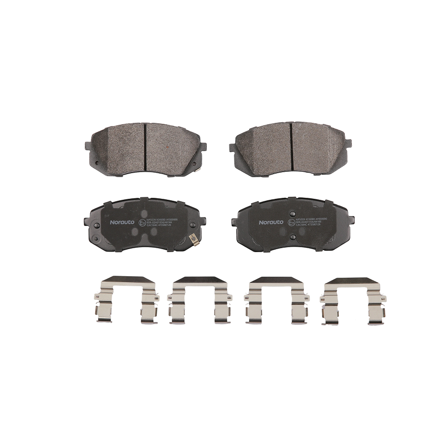 4 Plaquettes De Frein Norauto Np5039