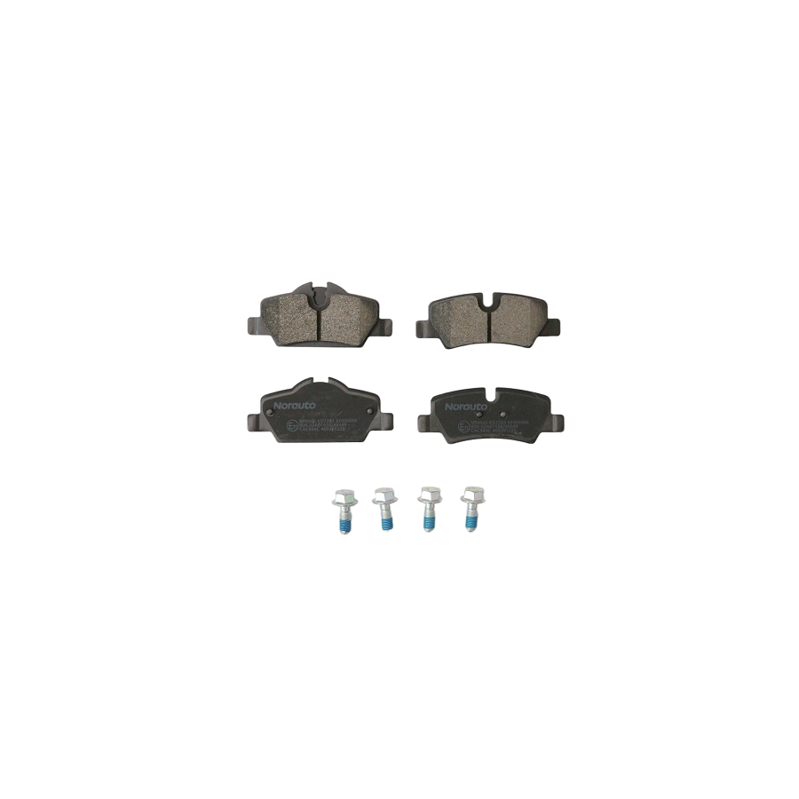 4 Plaquettes De Frein Norauto Np4946